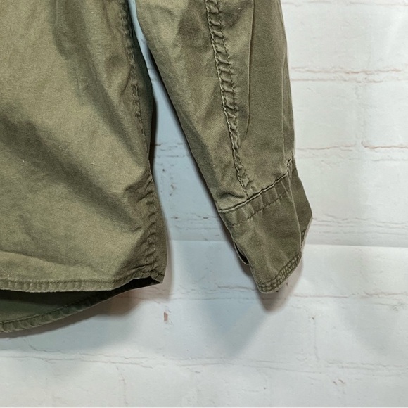 Red Head Brand Co Mens Green Long Sleeve Work Shirt Button Down Size Medium - Picture 6 of 11